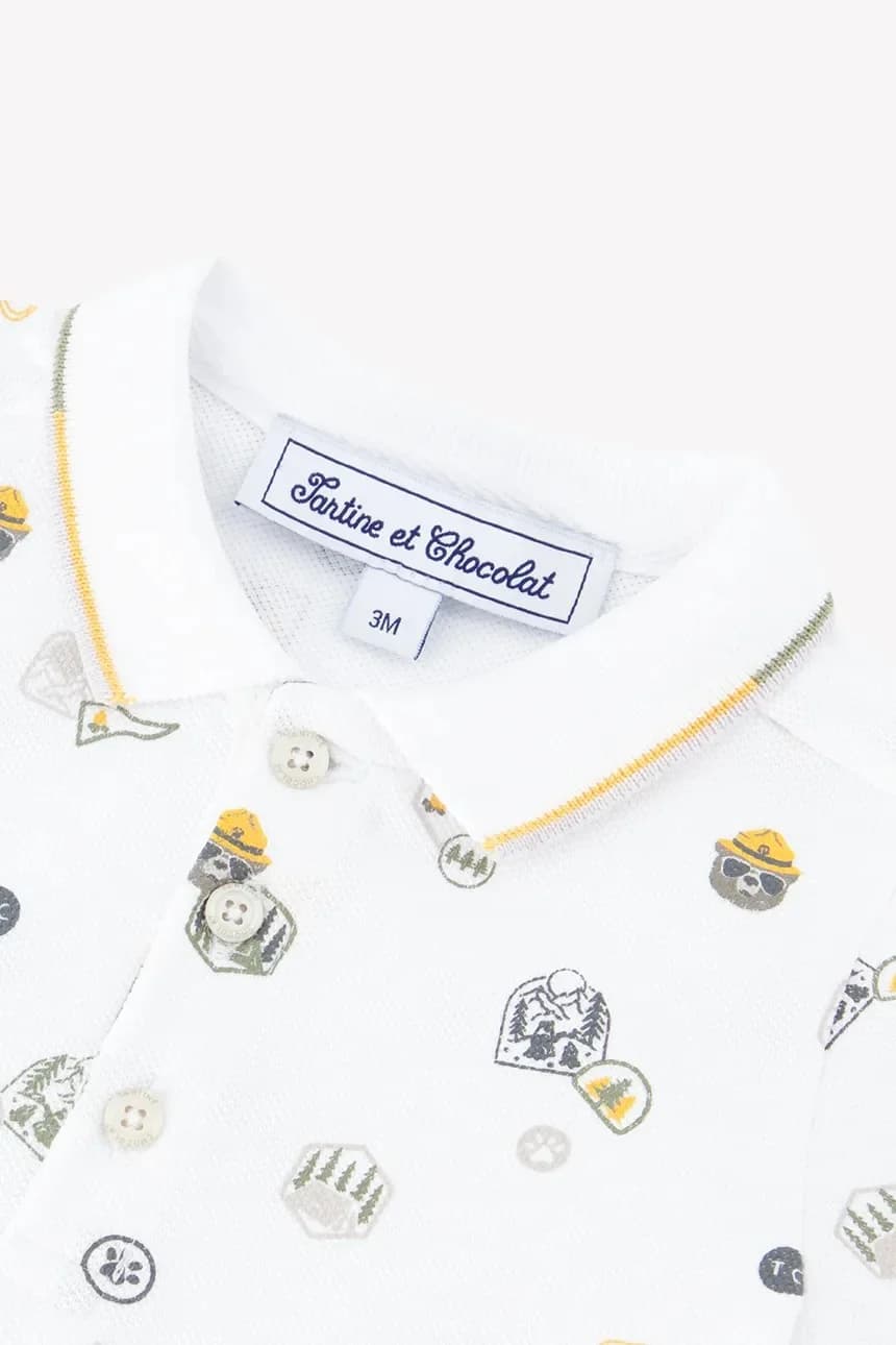 Детское хлопковое поло - фото 3