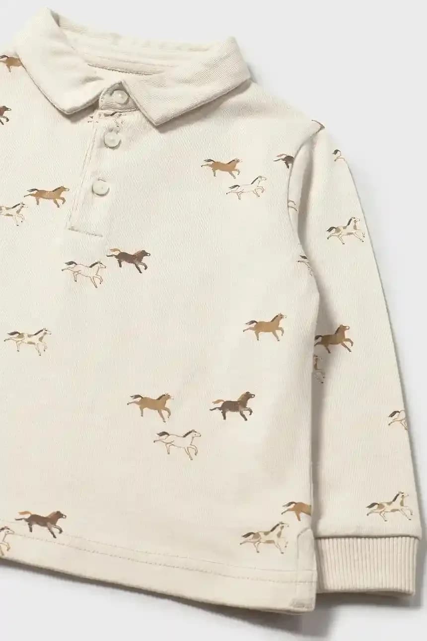 Детское хлопковое поло - фото 3