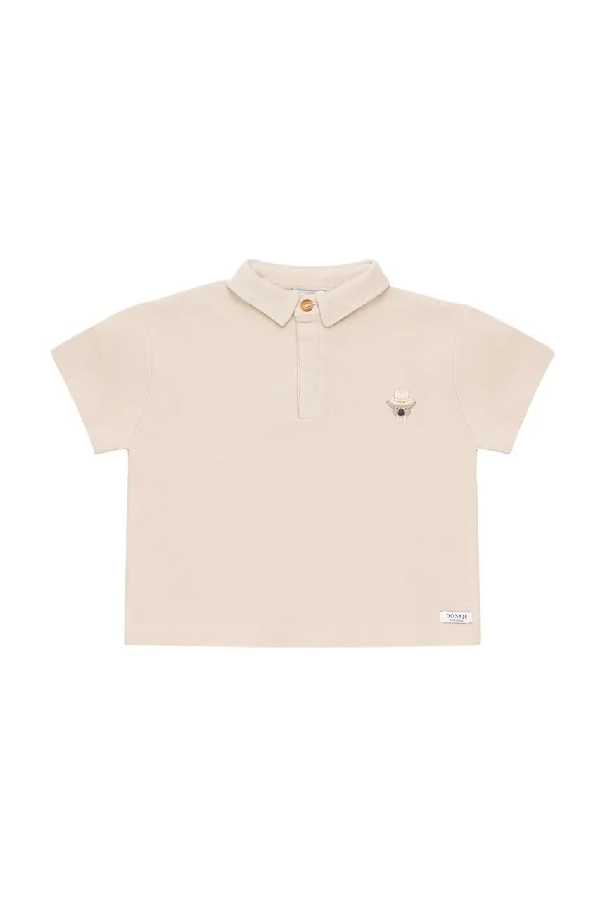 Детская хлопковая рубашка-поло Wouti Shirt Groom - фото 2