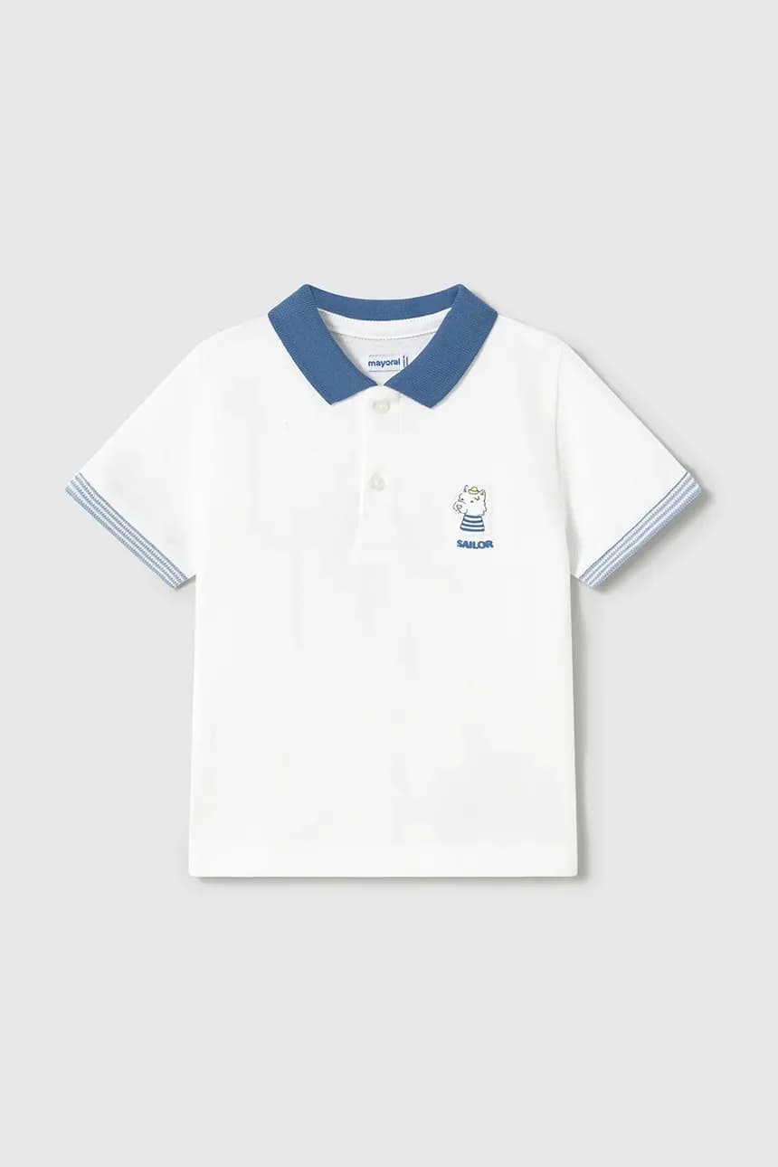 Детское хлопковое поло