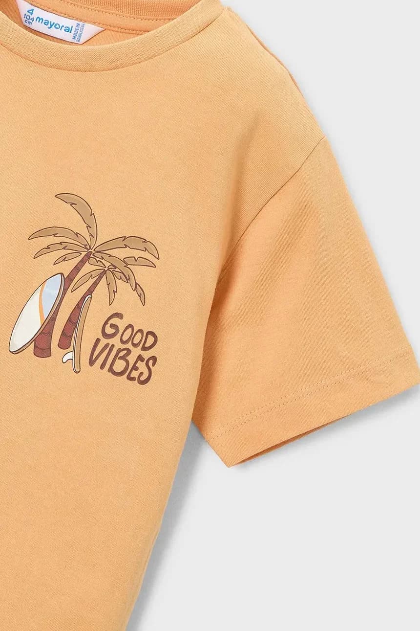 Детские хлопковые футболки, 2 пары - фото 4