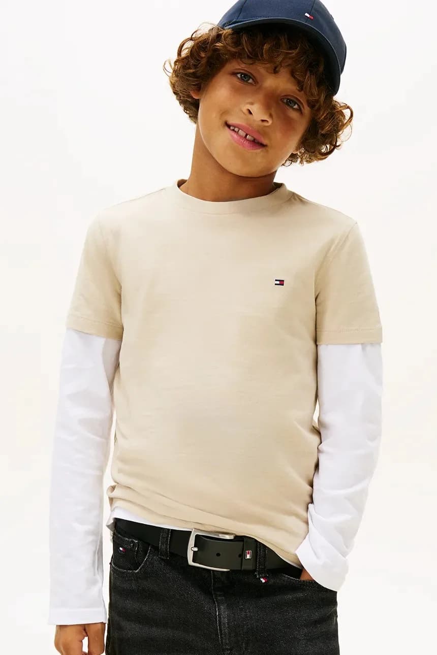 Детская хлопковая футболка