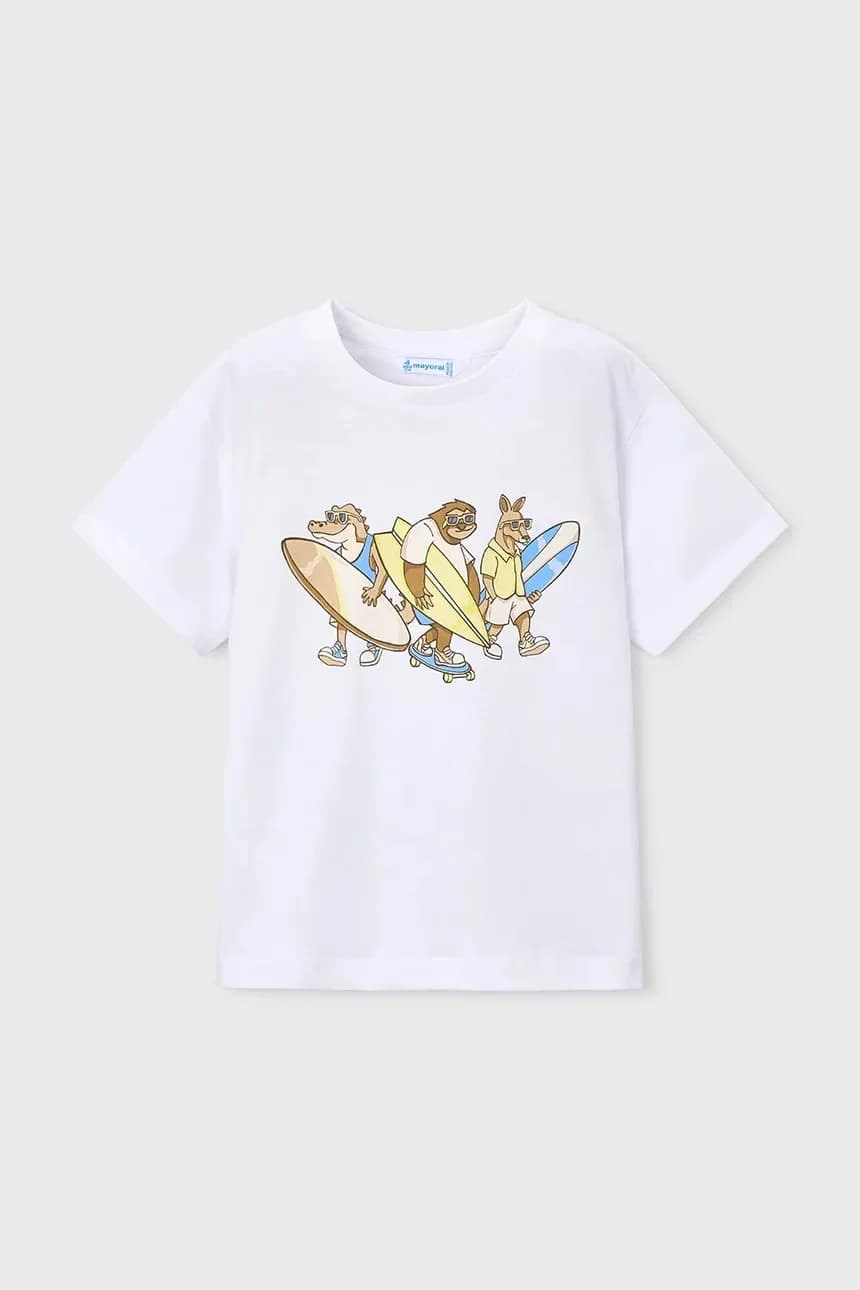 Детские хлопковые футболки, 2 пары - фото 2