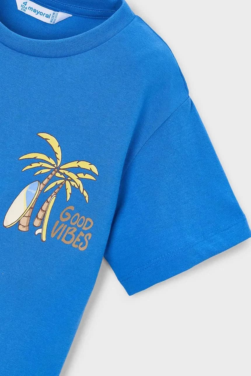 Детские хлопковые футболки, 2 пары - фото 4