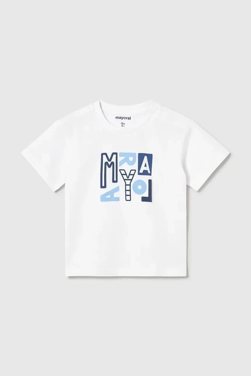 Детская хлопковая футболка