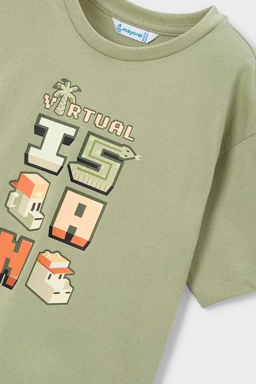 Детская хлопковая футболка - фото 4