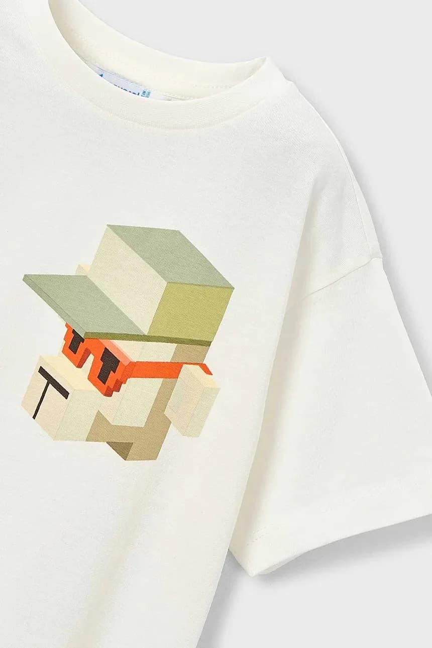 Детская хлопковая футболка - фото 4