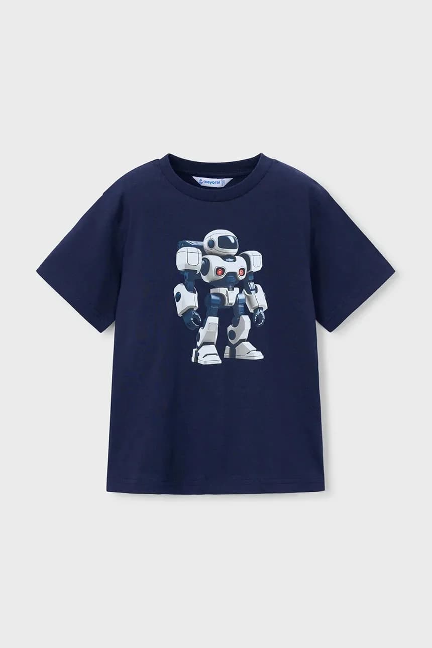 Детская хлопковая футболка