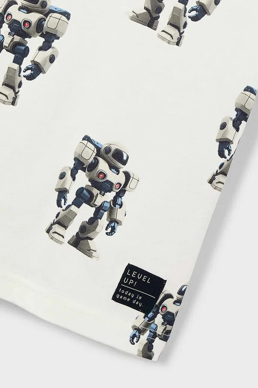 Детская хлопковая футболка - фото 4