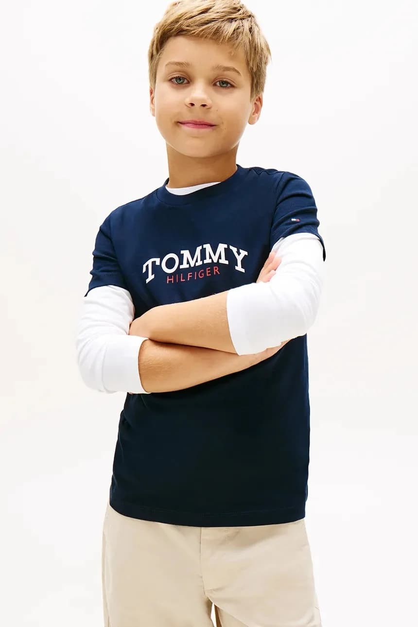 Детская хлопковая футболка