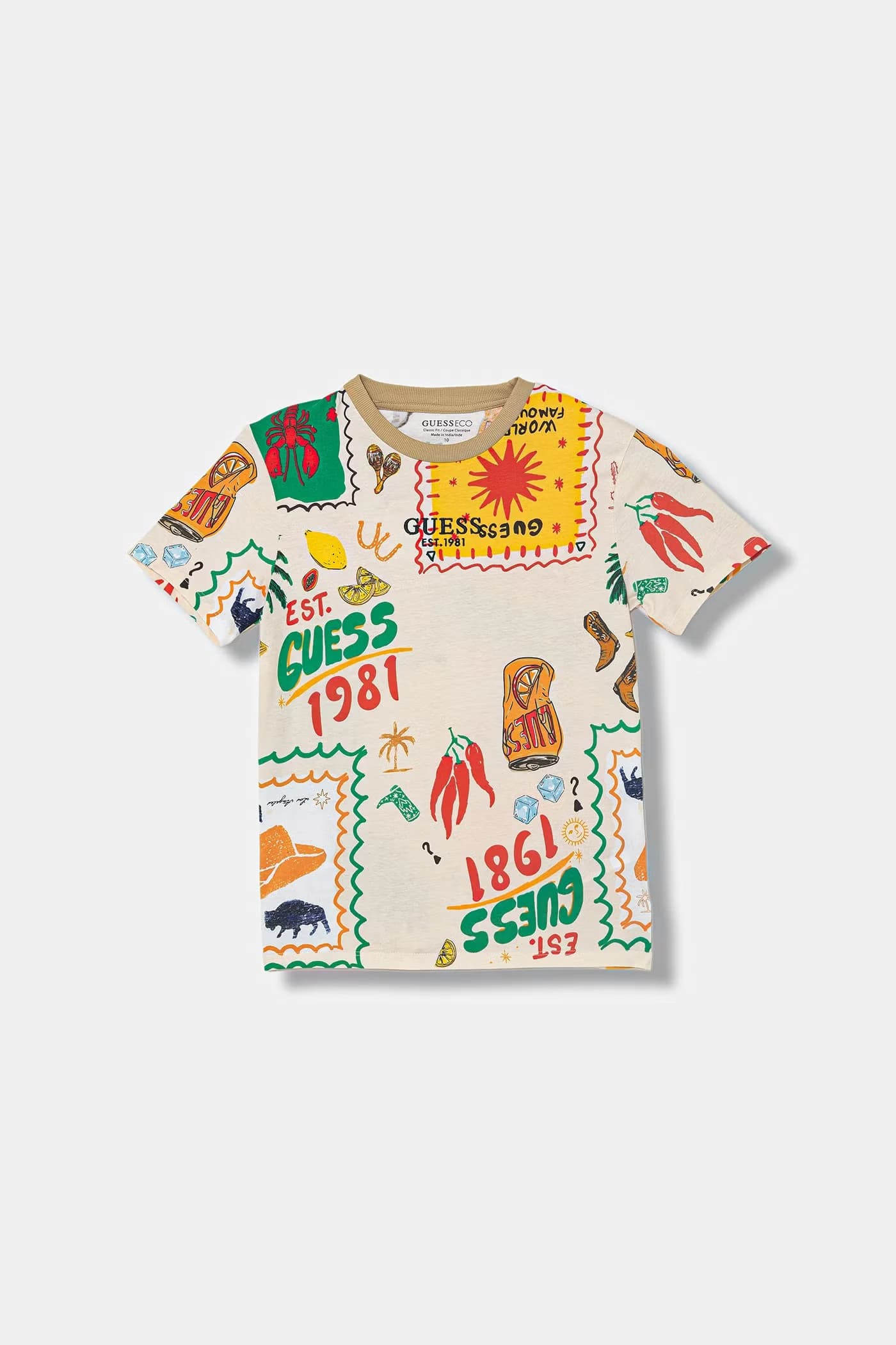 Детская хлопковая футболка