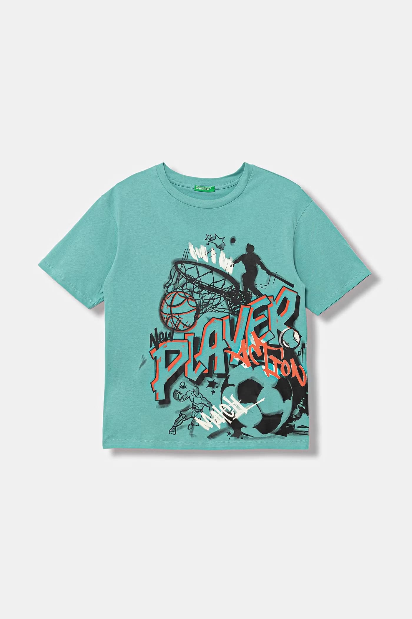 Детская хлопковая футболка