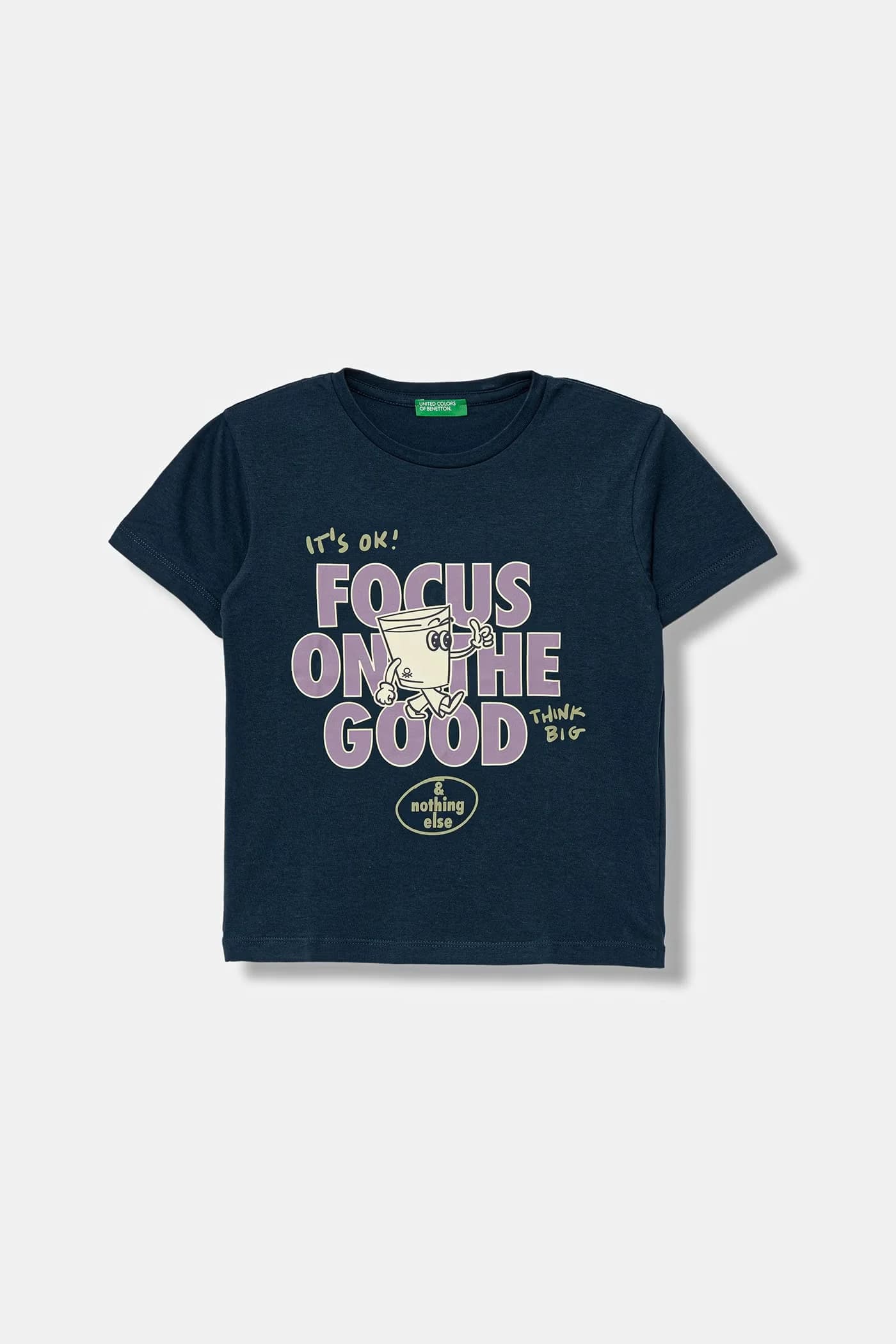 Детская хлопковая футболка