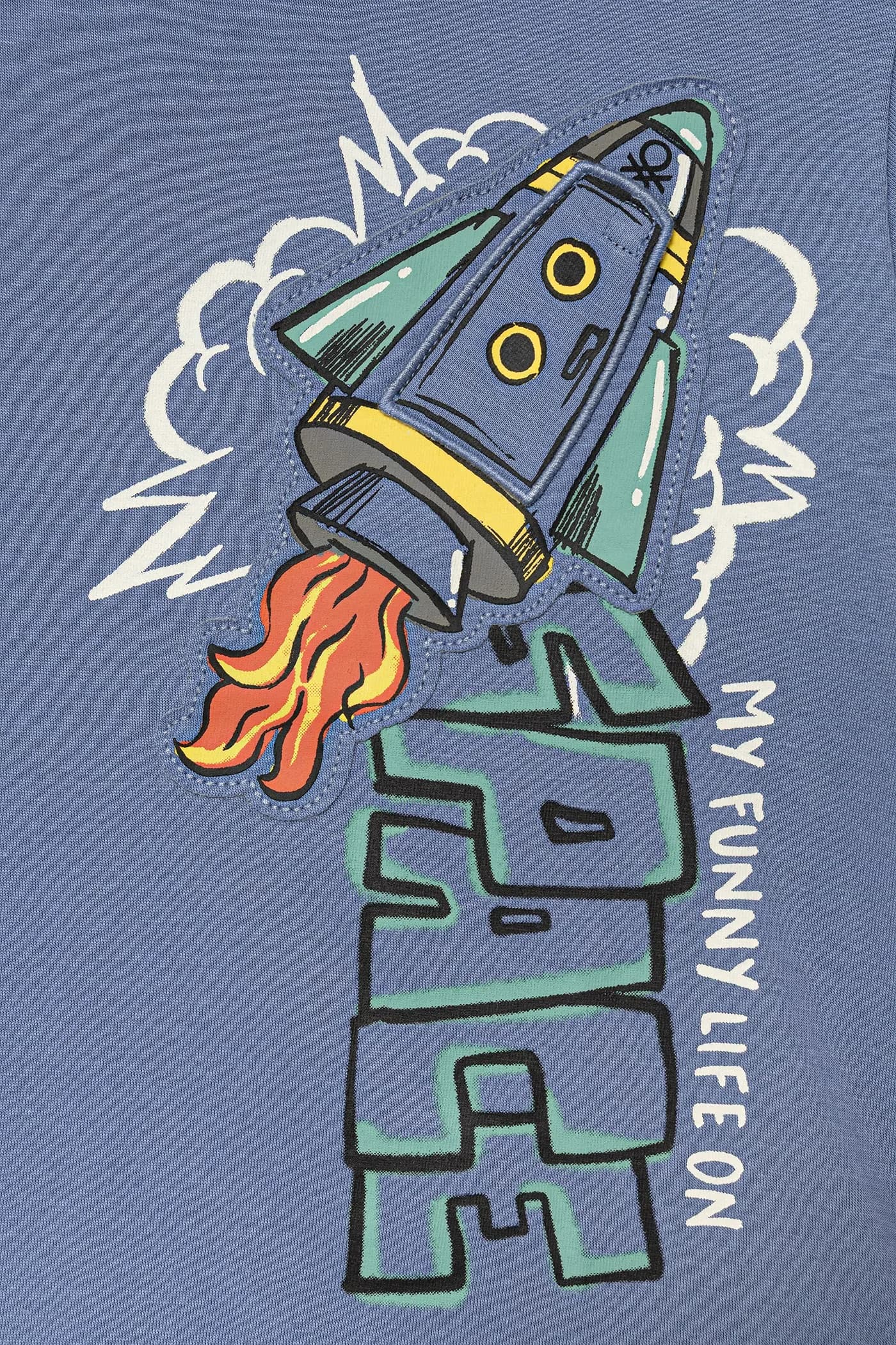 Детская хлопковая футболка - фото 3