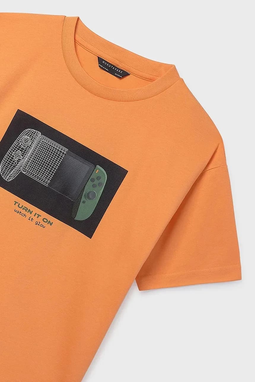 Детская хлопковая футболка - фото 3