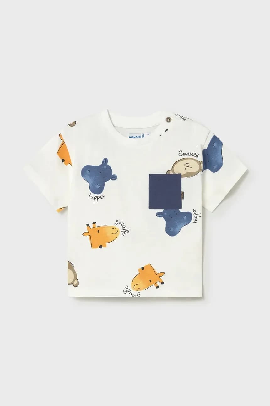 Детская хлопковая футболка