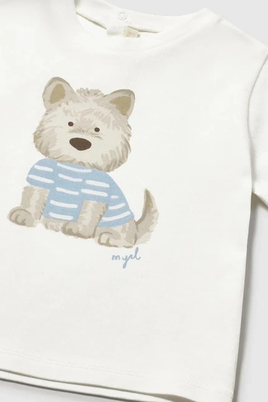 Детская хлопковая футболка - фото 3