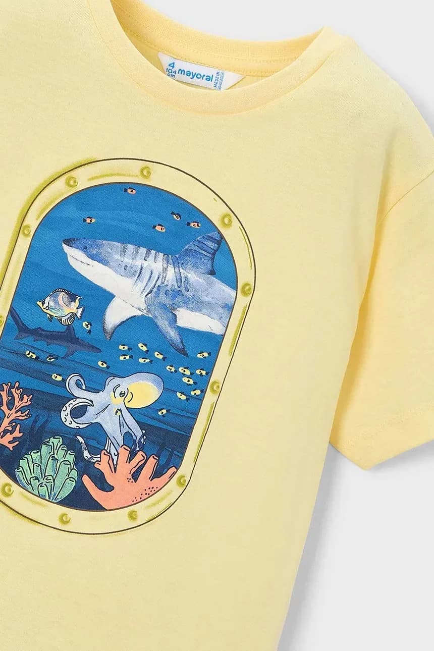 Детская хлопковая футболка - фото 4