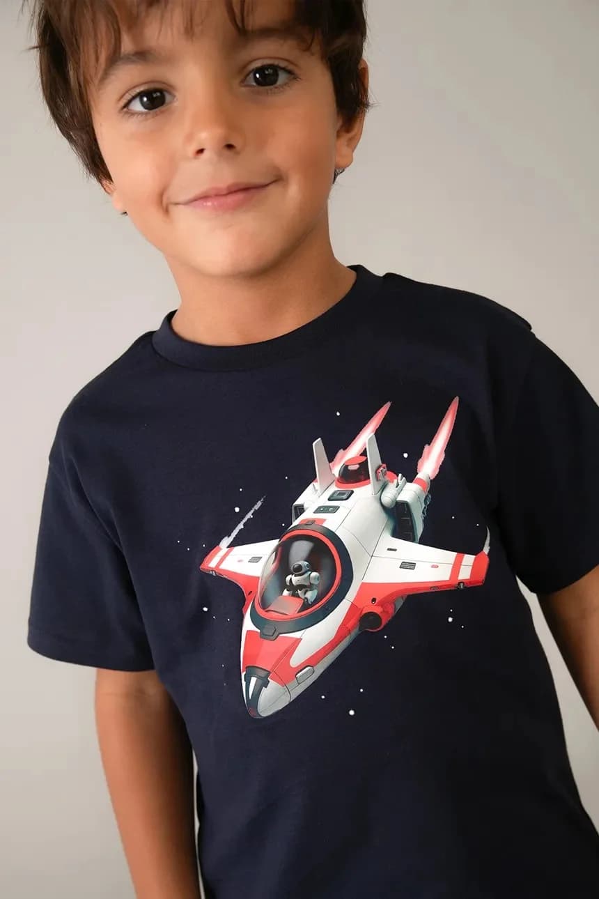 Детская хлопковая футболка - фото 5