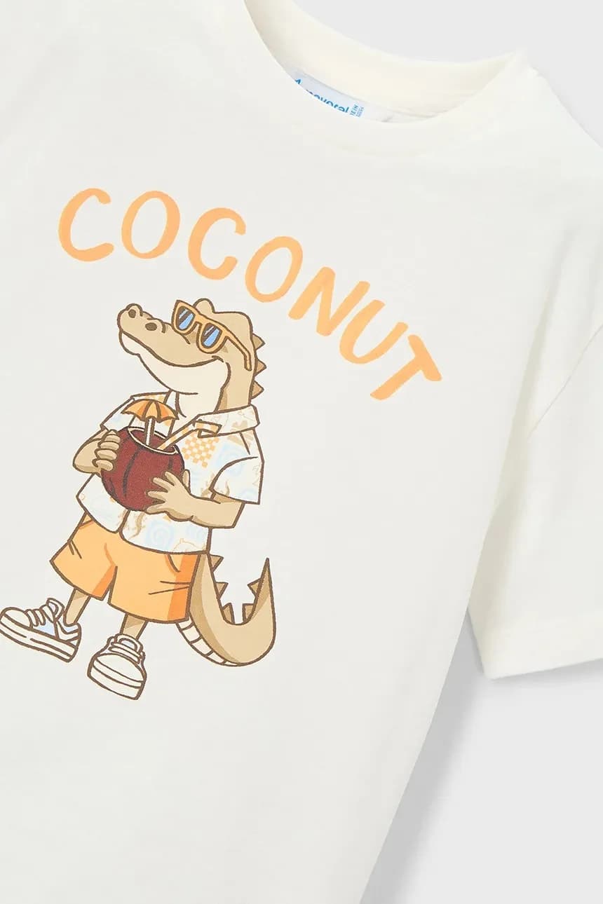 Детская хлопковая футболка - фото 4