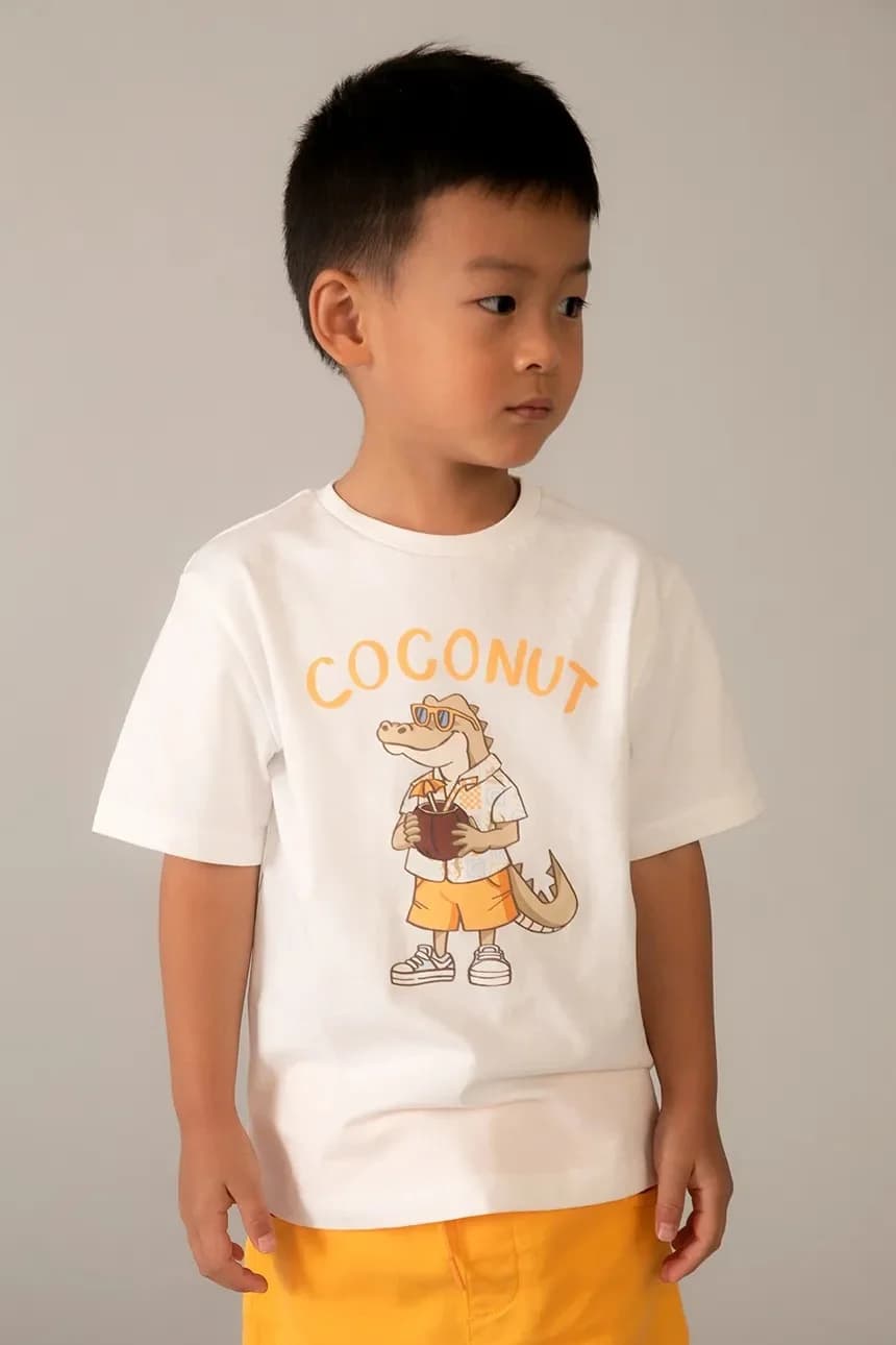 Детская хлопковая футболка - фото 5