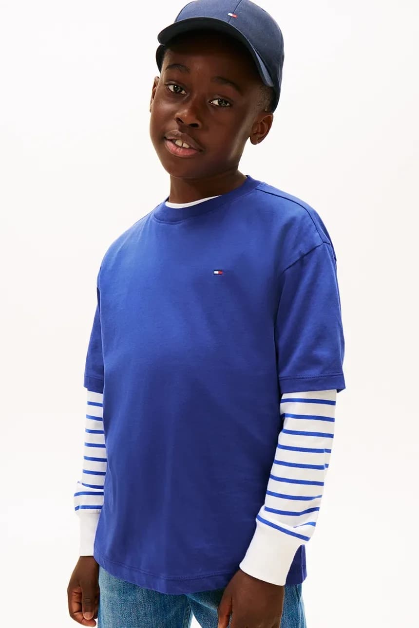 Детская хлопковая футболка