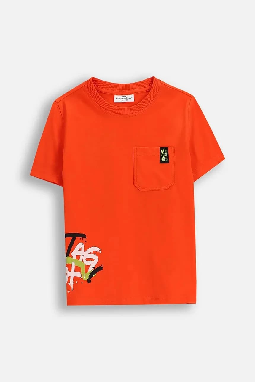 Детская хлопковая футболка