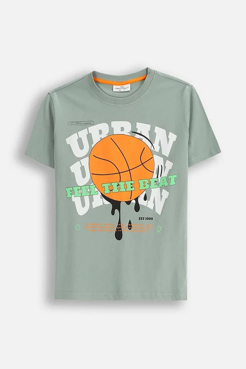 Детская хлопковая футболка