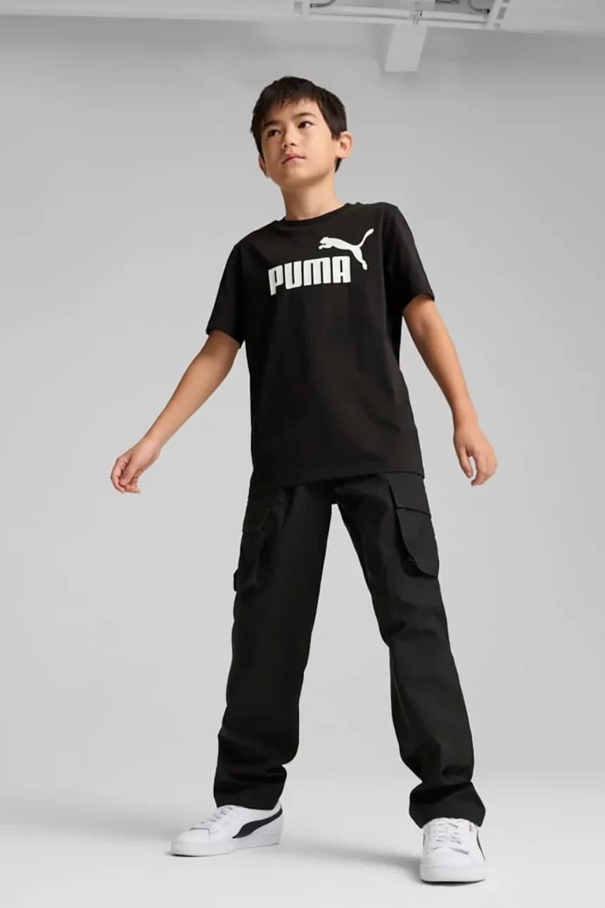 Детская хлопковая футболка ESS No. 1 Logo Tee - фото 6