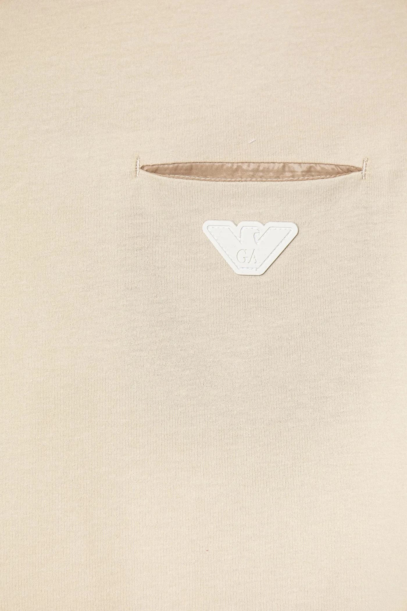 Хлопковая футболка - фото 4