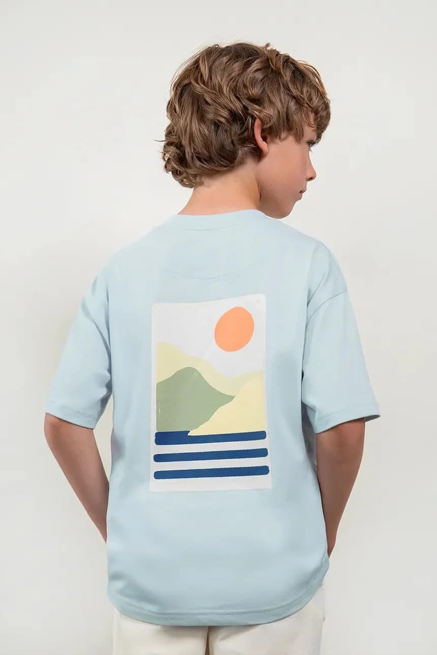 Детская хлопковая футболка Boston от Mayoral