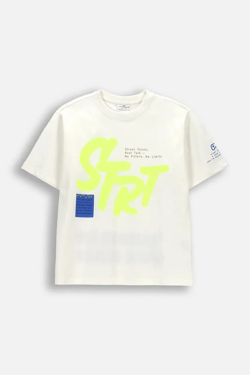 Детская хлопковая футболка