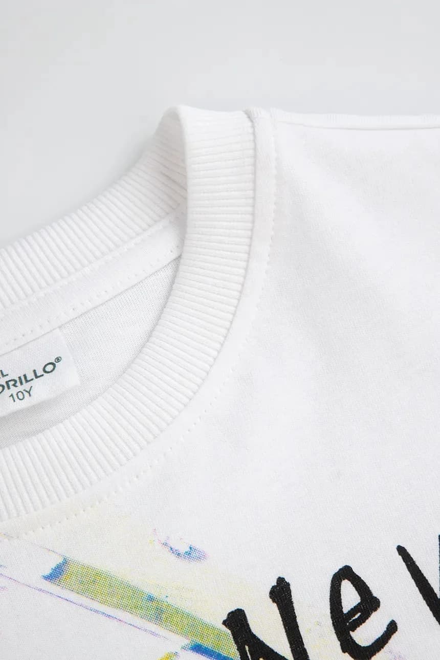 Детская хлопковая футболка - фото 3