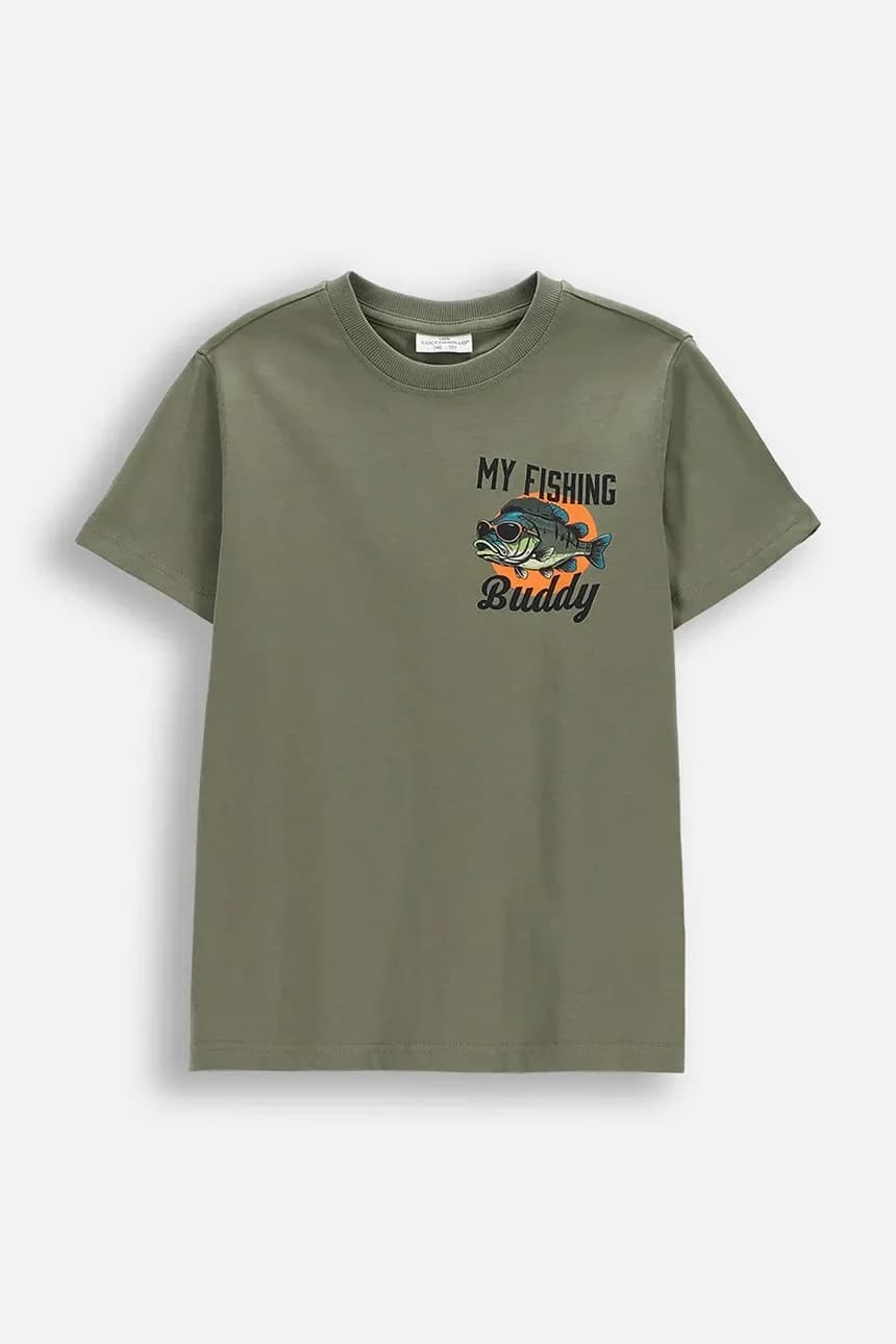 Детская хлопковая футболка