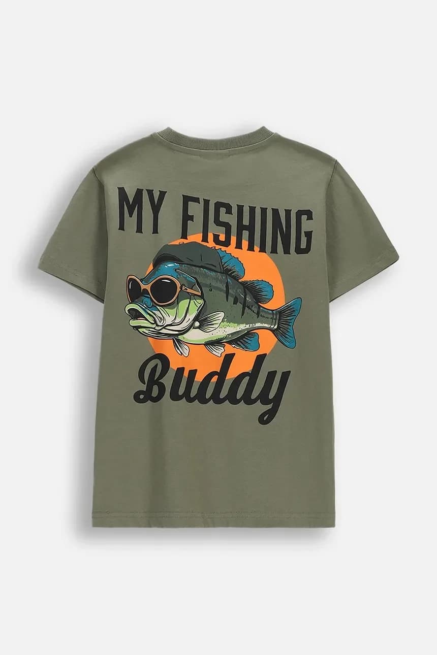 Детская хлопковая футболка - фото 2