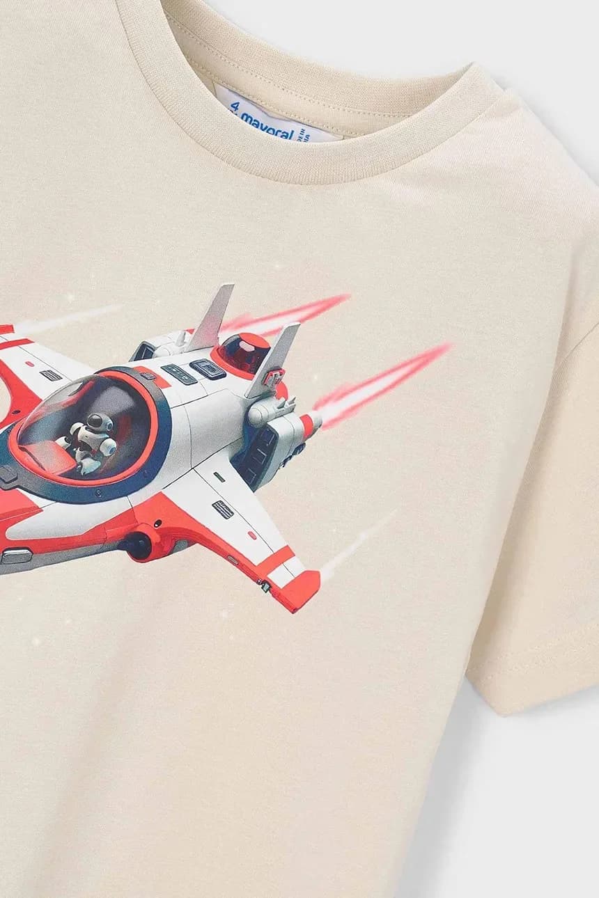 Детская хлопковая футболка - фото 3