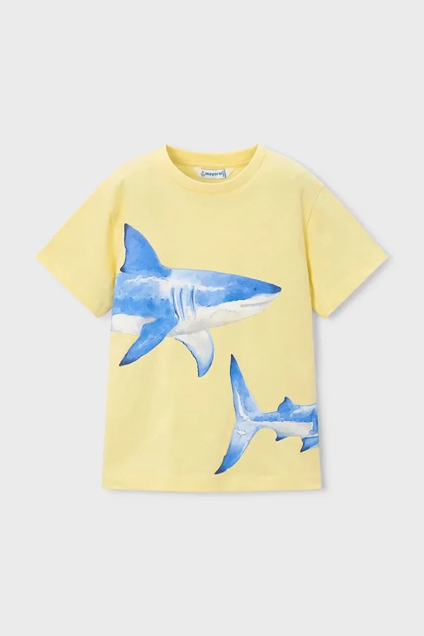 Детская хлопковая футболка