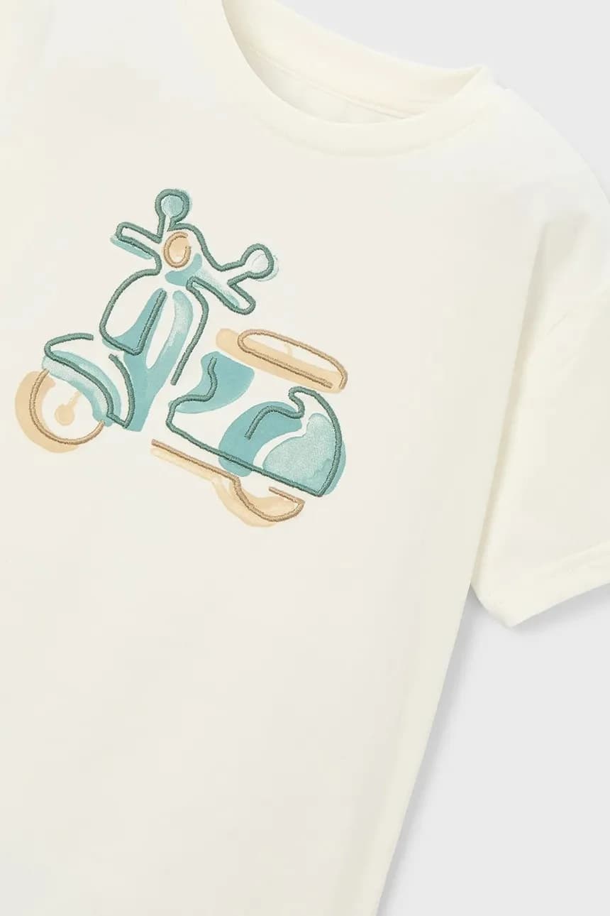 Детская хлопковая футболка - фото 4