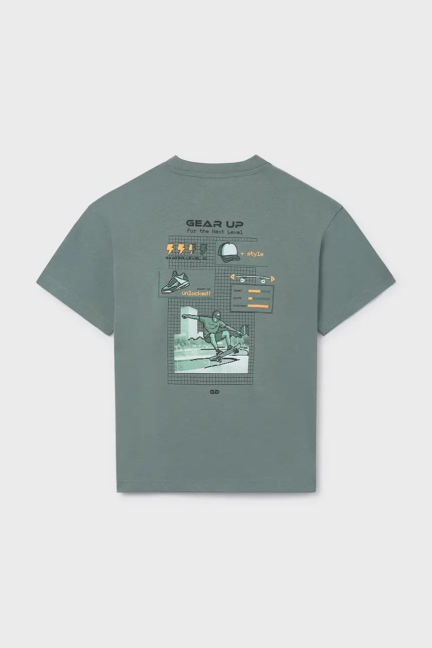 Детская хлопковая футболка - фото 3