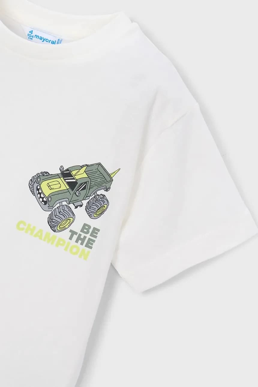 Детские хлопковые футболки, 2 пары - фото 4