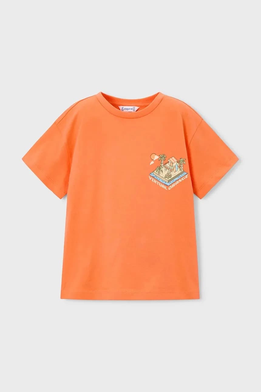 Детская хлопковая футболка - фото 2