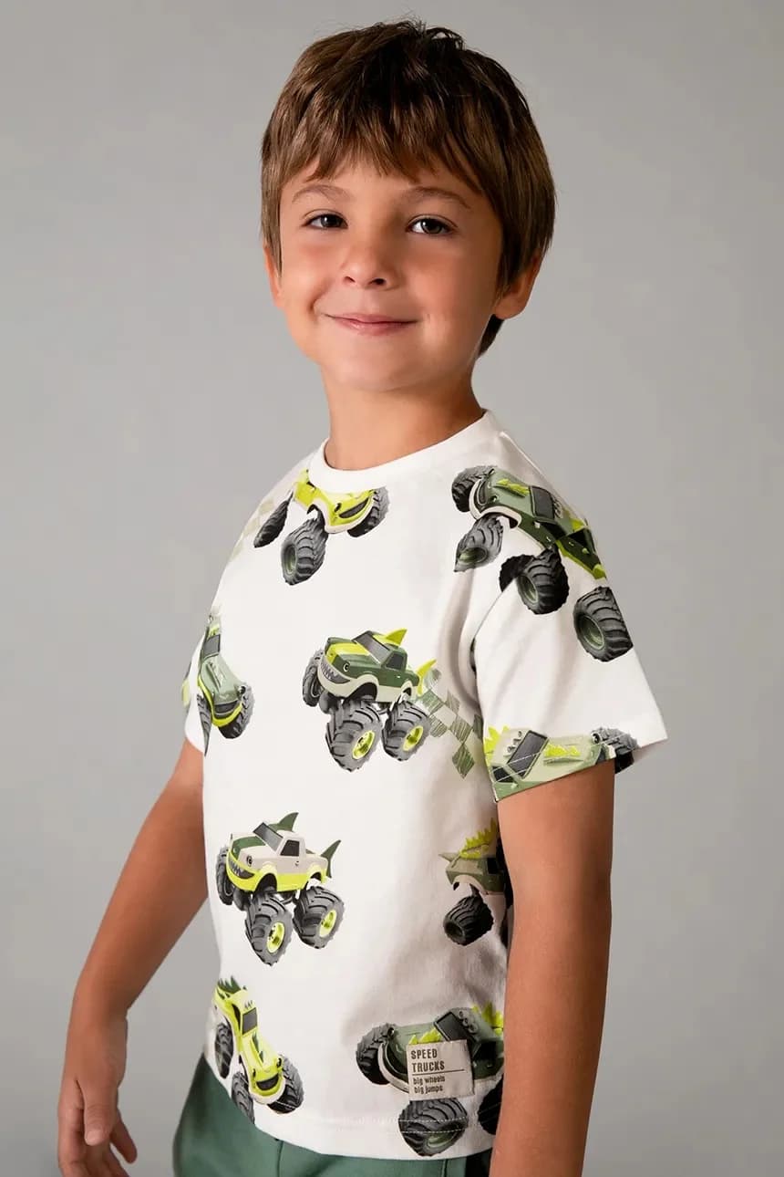 Детская хлопковая футболка