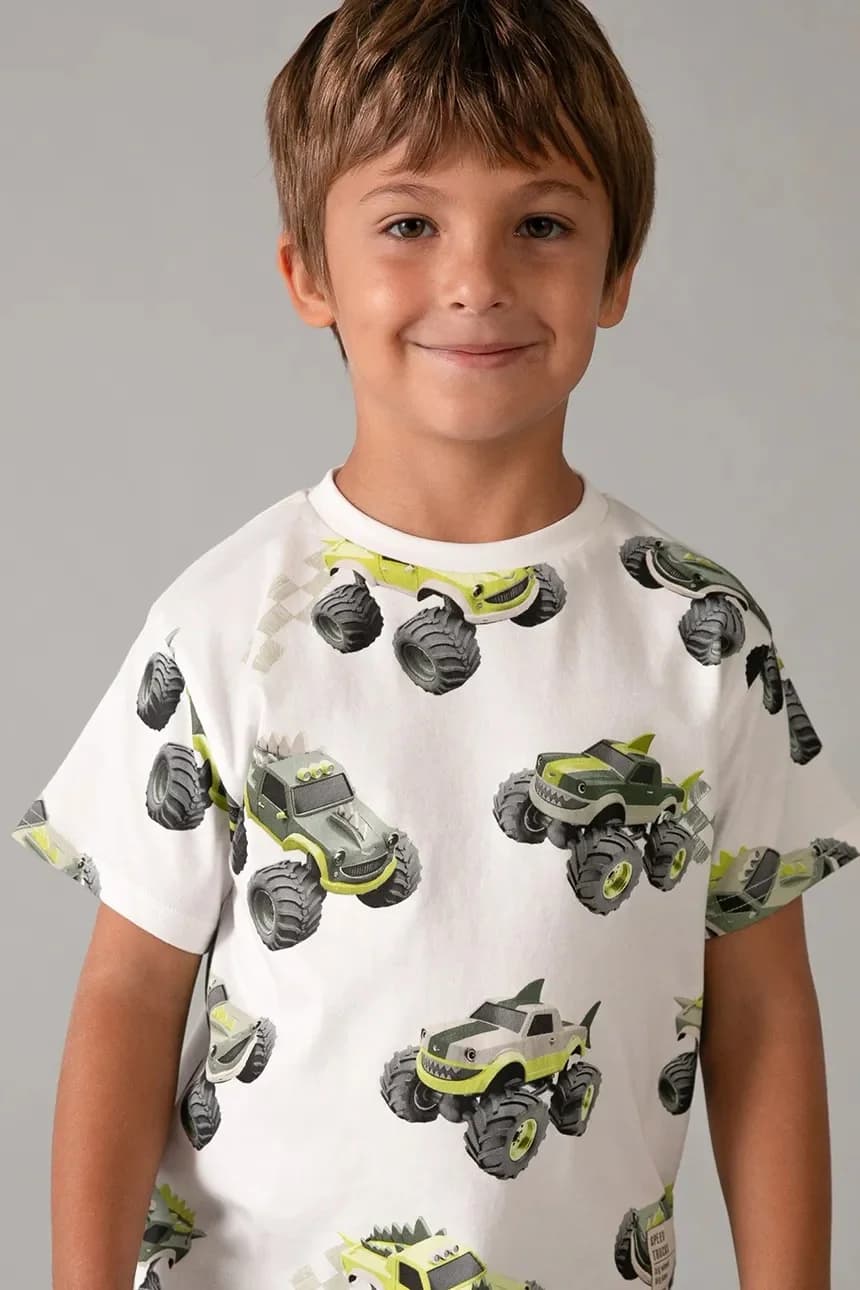 Детская хлопковая футболка - фото 5