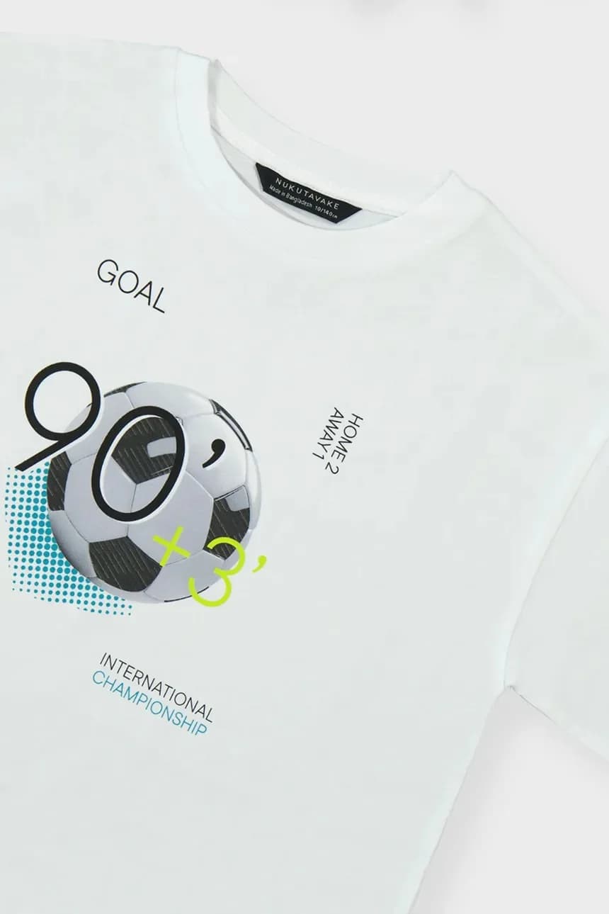 Детская хлопковая футболка - фото 4