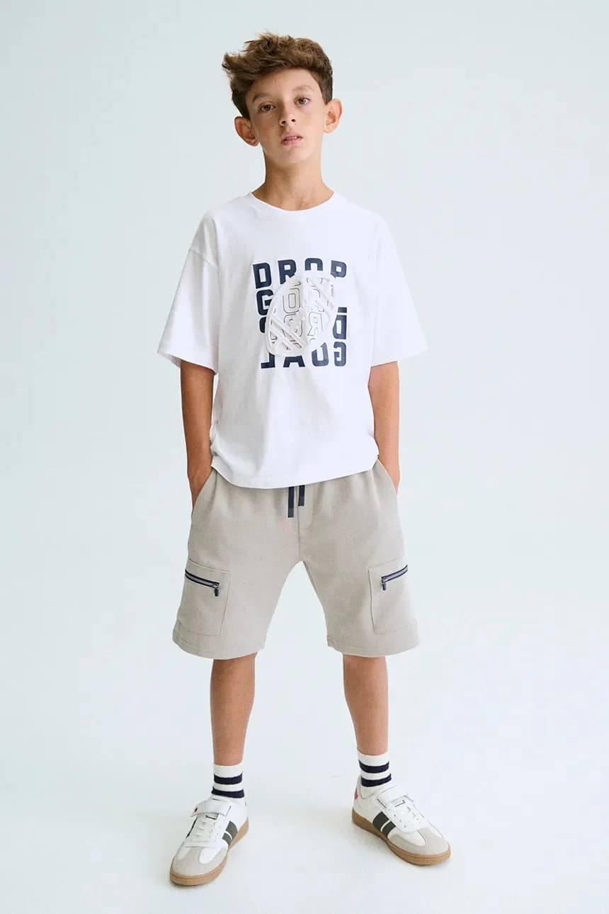 Детская хлопковая футболка - фото 6