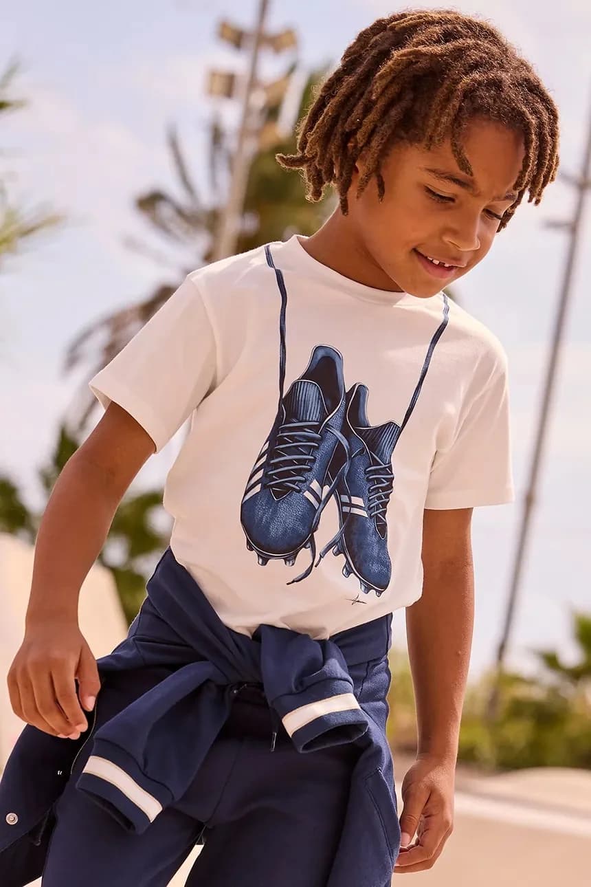 Детская хлопковая футболка