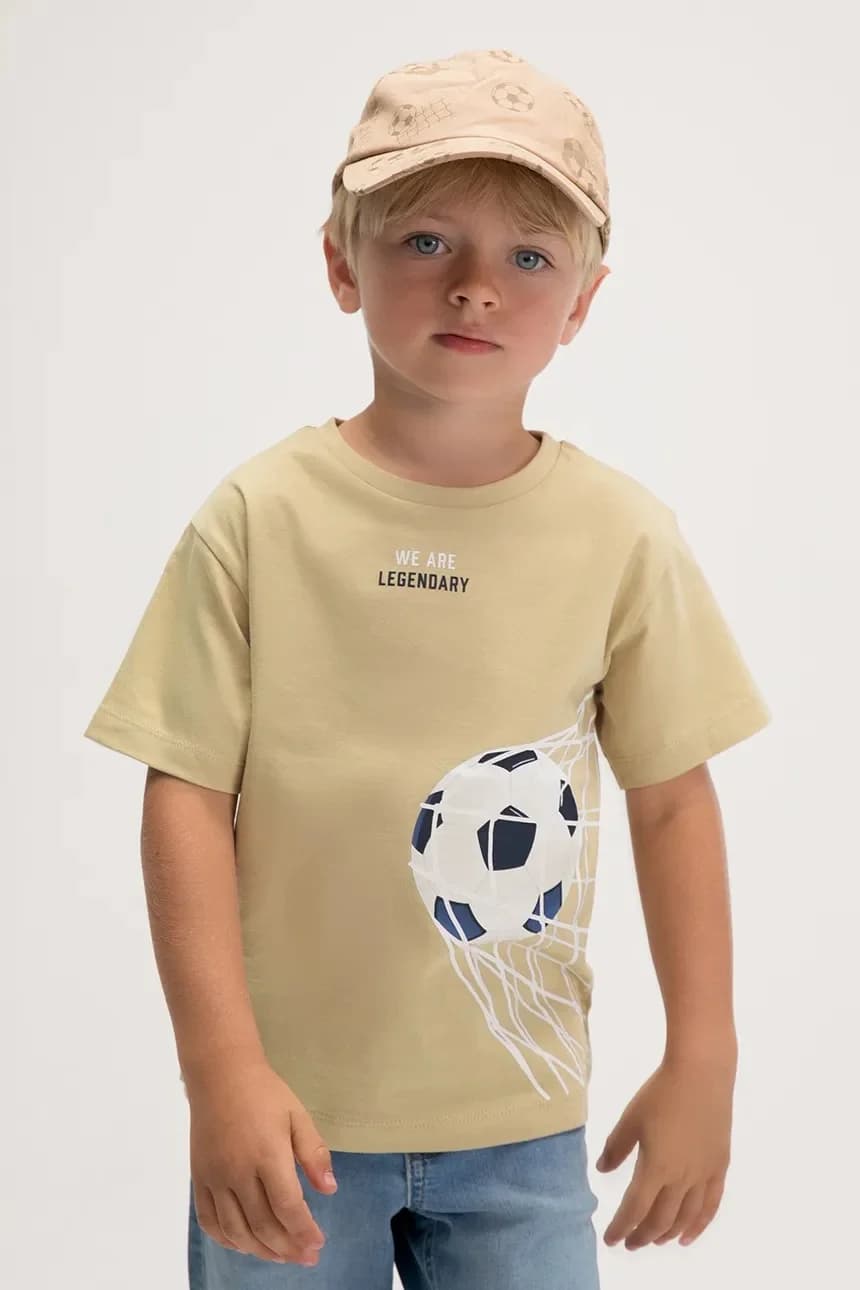 Детская хлопковая футболка