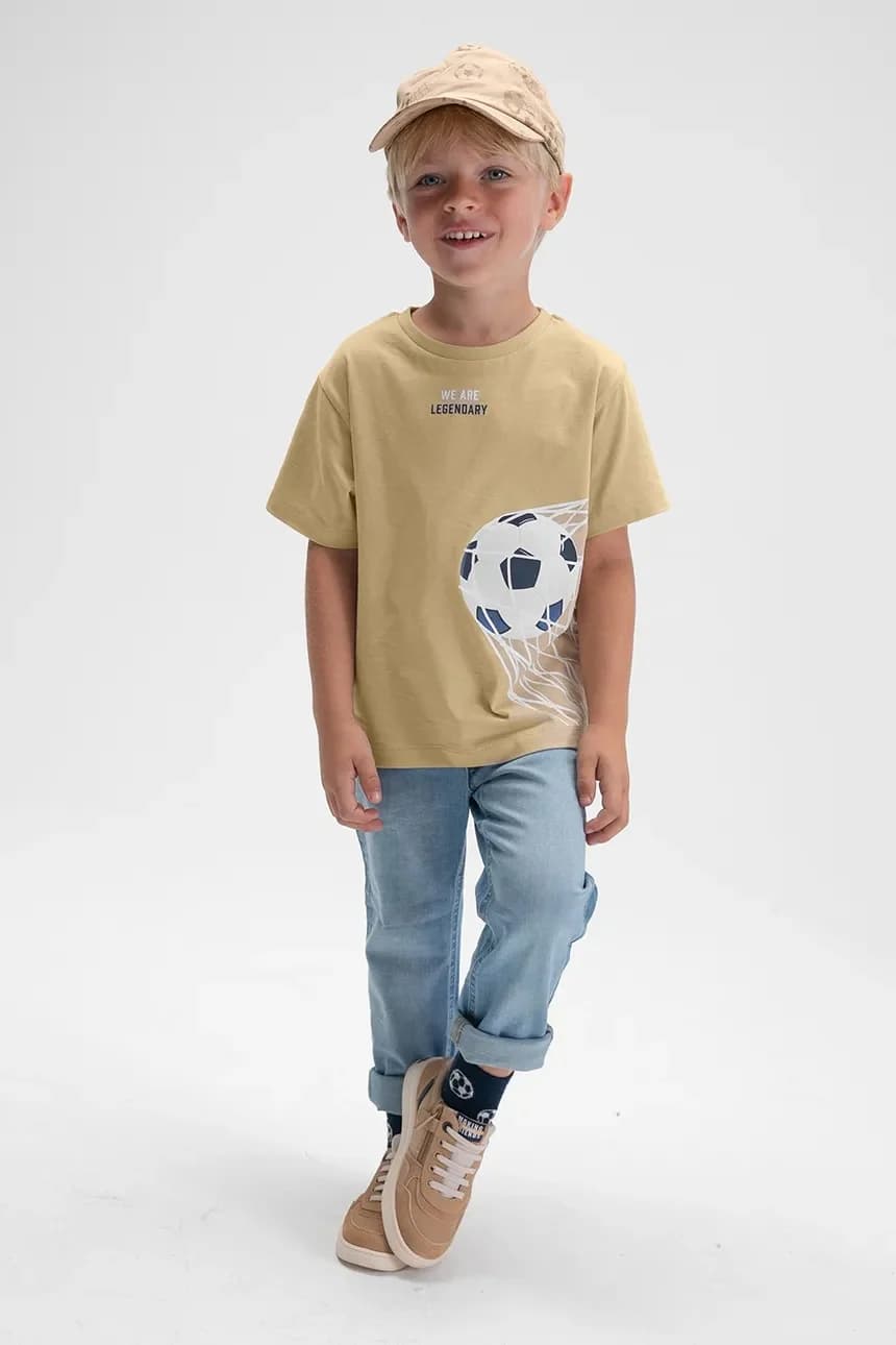 Детская хлопковая футболка - фото 5