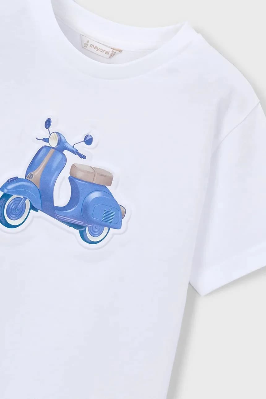 Детская хлопковая футболка - фото 3