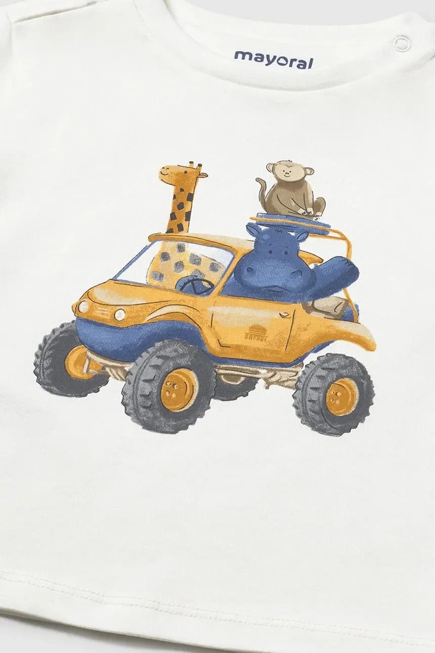 Детская хлопковая футболка - фото 3